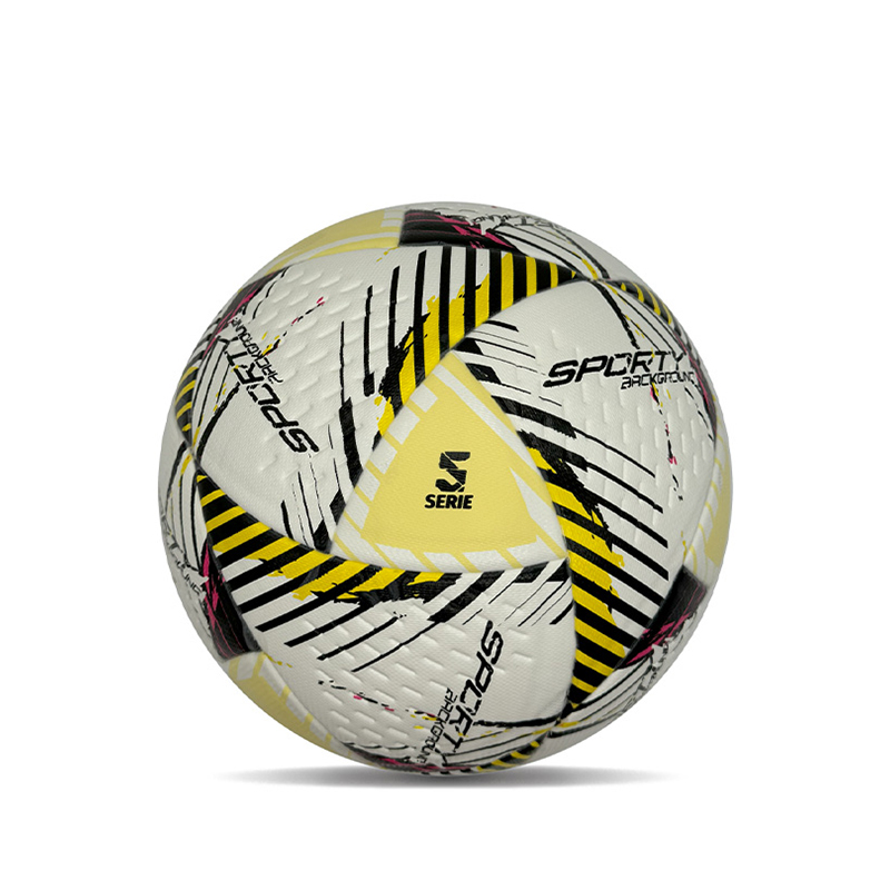 Balón de fútbol laminado con superficie indentada – Tamaño oficial 5 – Balón profesional para partidos, con tecnología de termosellado