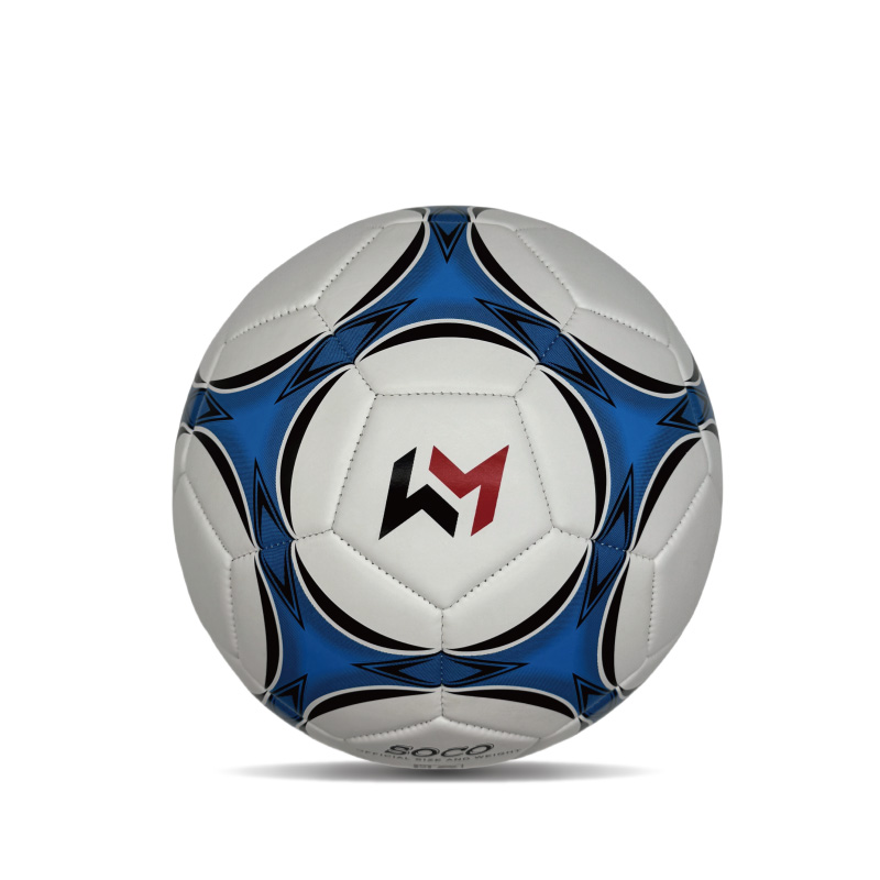 Balón de Fútbol de PVC Suave y Seguro para Práctica y Entrenamiento Tamaño 5 para Adultos y Niños