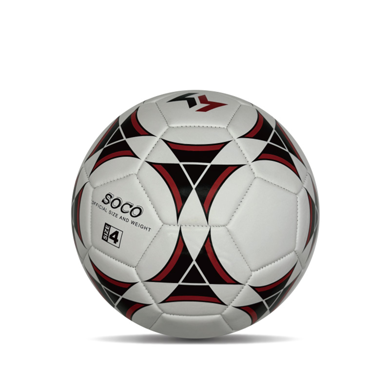 Balón de Fútbol PVC con Cubierta Suave Duradera Balón Personalizado de Fútbol Tamaño 4 Estándar Oficial