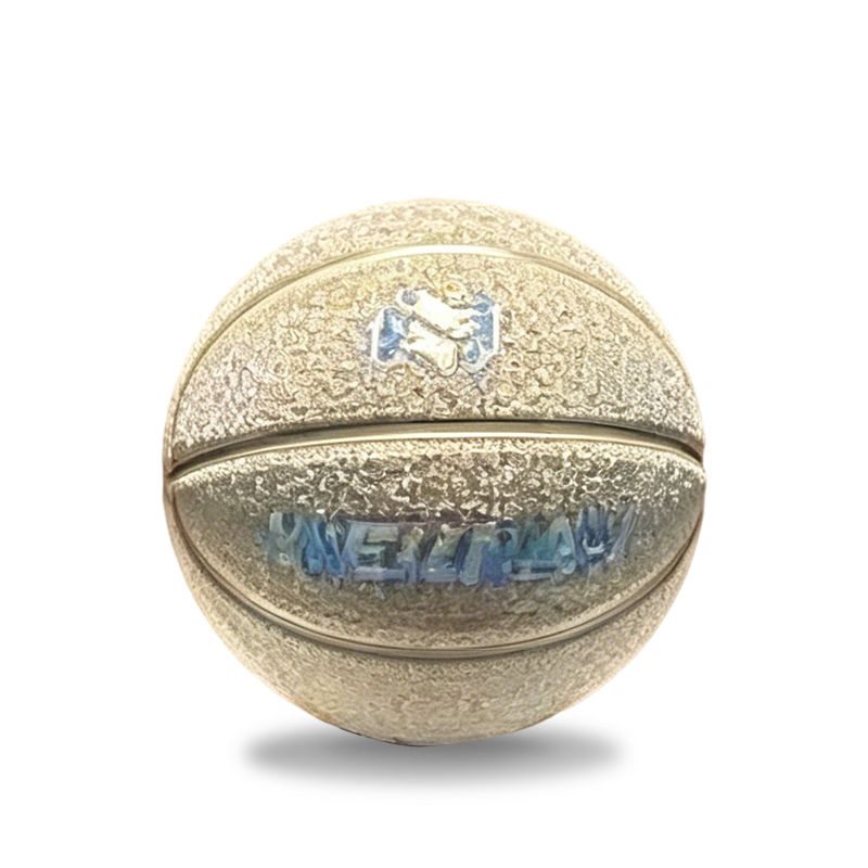 Baloncesto brillante con brillo personalizado, Baloncesto brillante con logotipo láser holográfico, Venta al por mayor de fábrica de baloncesto de regalo OEM ODM