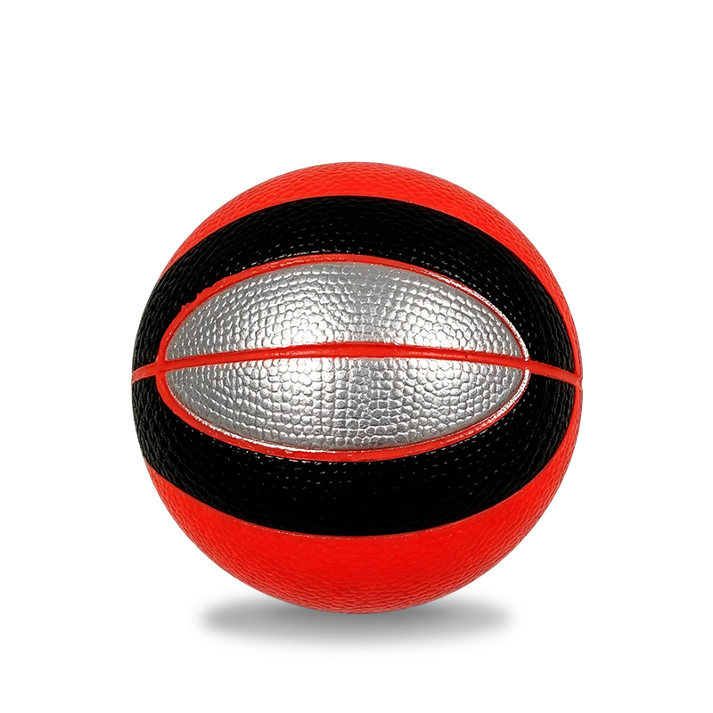 Baloncesto de espuma sin ruido, alto rebote para entrenamiento interior de niños, compatible con patrones personalizados para niños
