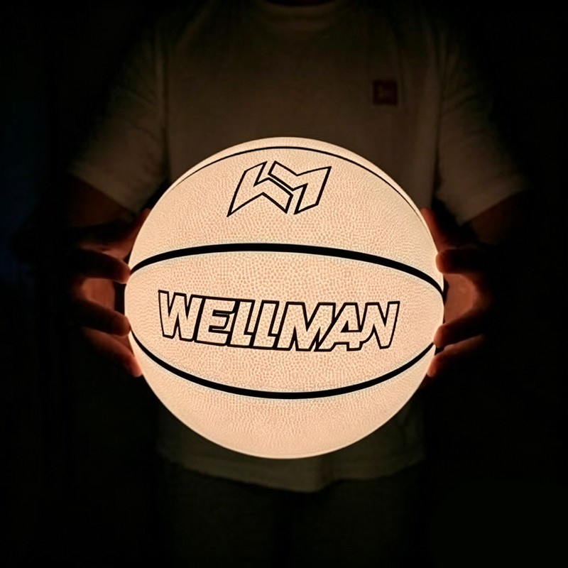Baloncesto con luz LED para niños adolescentes: Geniales juegos de pelota nocturnos, regalos para cumpleaños, Navidad, Pascua, juguete deportivo que brilla en la oscuridad, pelota de goma para exteriores tamaño 7 para niños y niñas