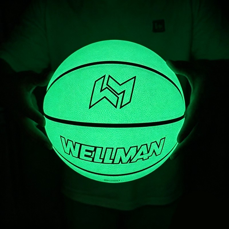 Baloncesto con luz LED para niños adolescentes: Geniales juegos de pelota nocturnos, regalos para cumpleaños, Navidad, Pascua, juguete deportivo que brilla en la oscuridad, pelota de goma para exteriores tamaño 7 para niños y niñas