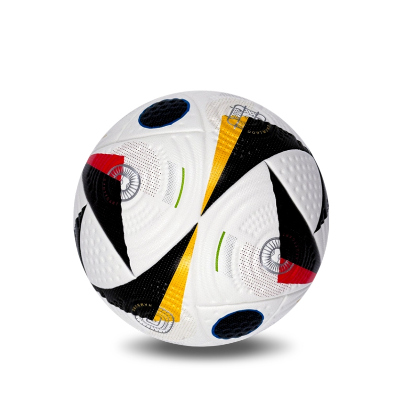 Nuevo cuero de PU No.5 con diseño de hendidura de balón de fútbol sala personalizable