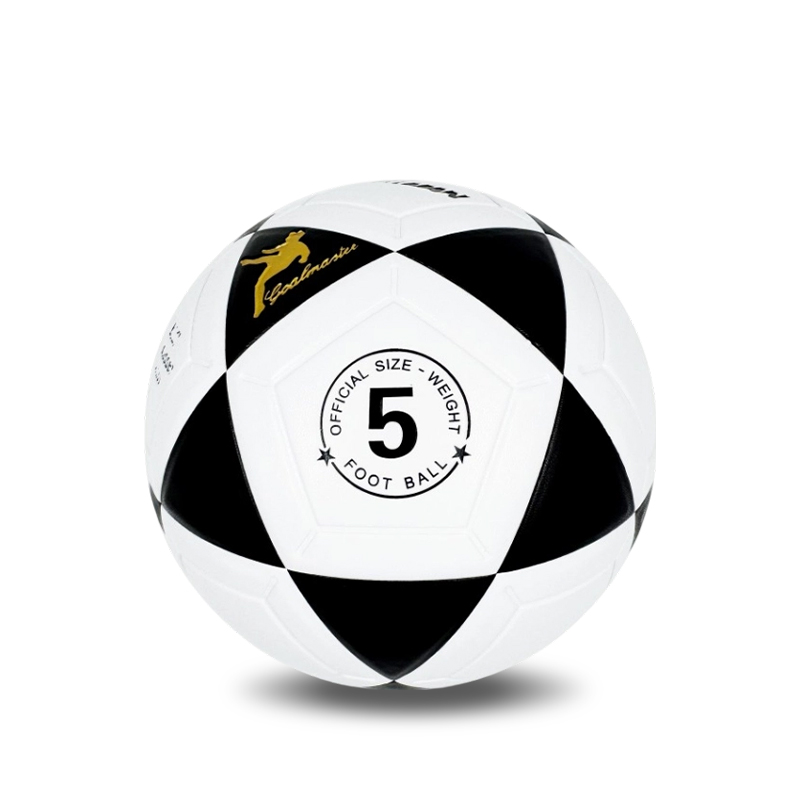 Fútbol americano en caliente de PU/PVC en blanco y negro, colores personalizables del logotipo exclusivo del equipo y del club